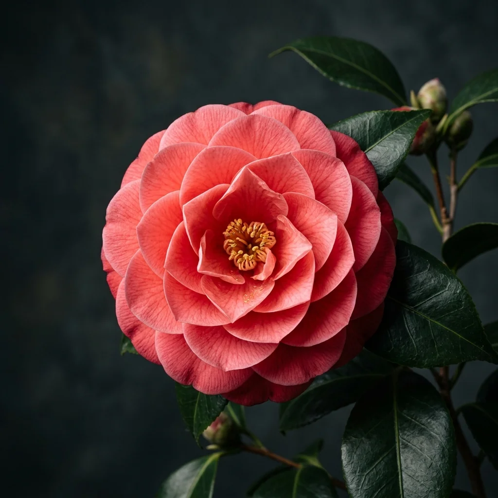 Identifica e cura Camellia (Camellia japonica) con Plant AI