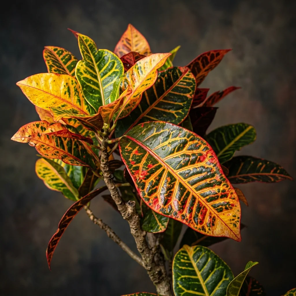 Identifica e cura Croton Shrub (Codiaeum variegatum) con Plant AI