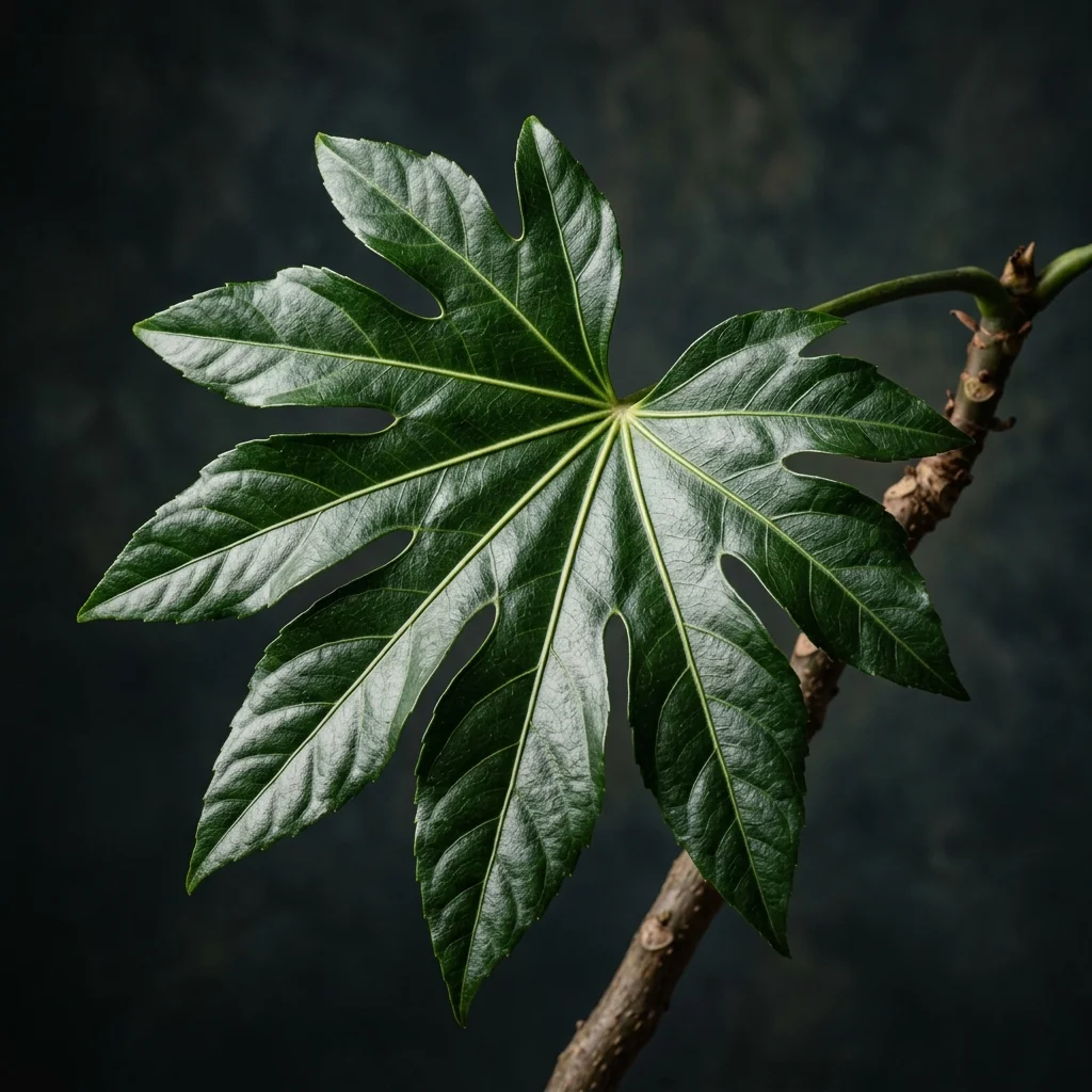 Identifica e cura Fatsia (Fatsia japonica) con Plant AI