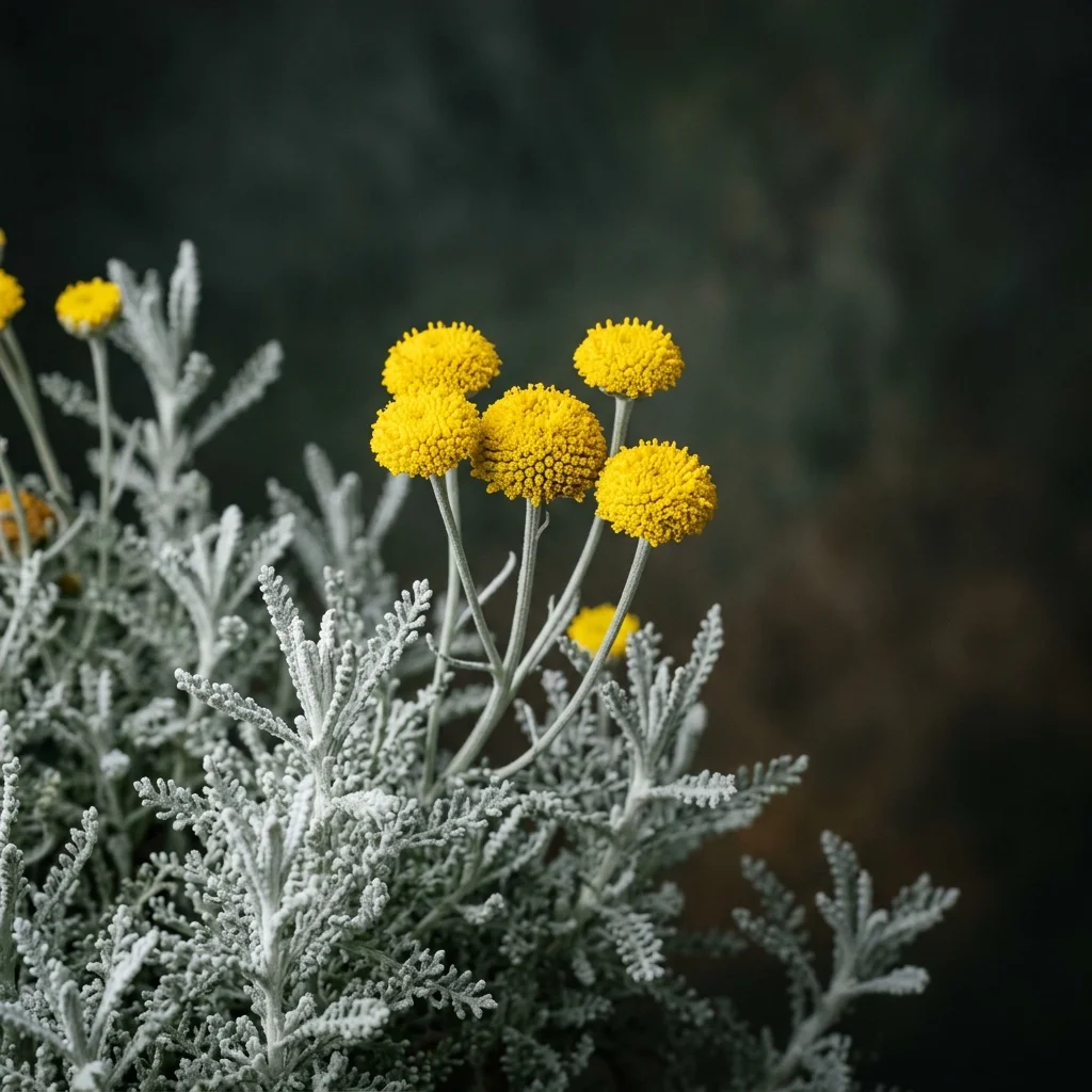 Identifica e cura Lavender Cotton (Santolina chamaecyparissus) con Plant AI