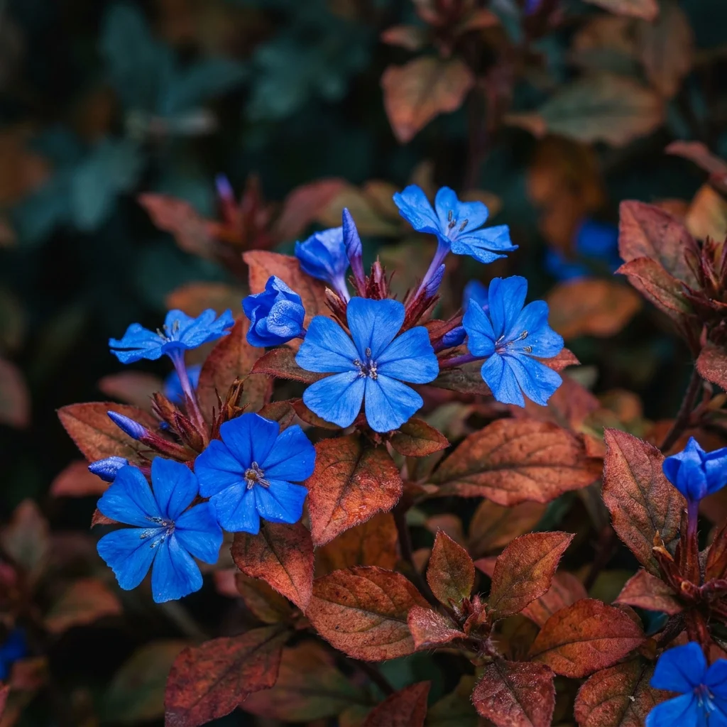 Identifica e cura Leadwort (Ceratostigma plumbaginoides) con Plant AI