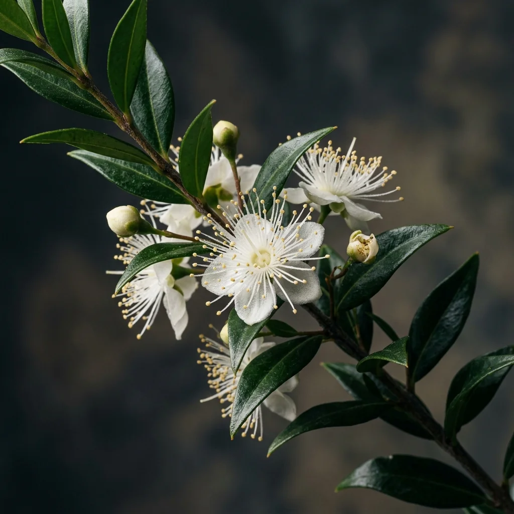 Identifica e cura Myrtle (Myrtus communis) con Plant AI