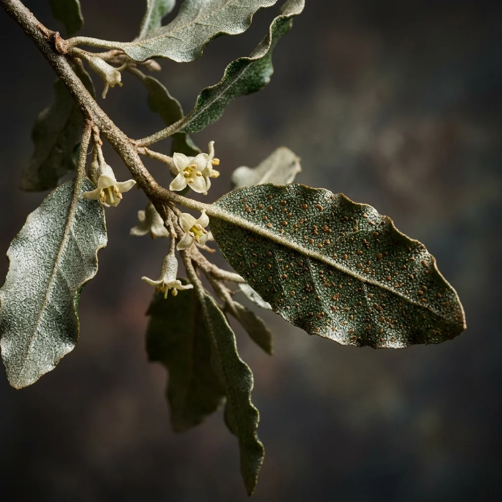 Identifica e cura Oleaster (Elaeagnus pungens) con Plant AI