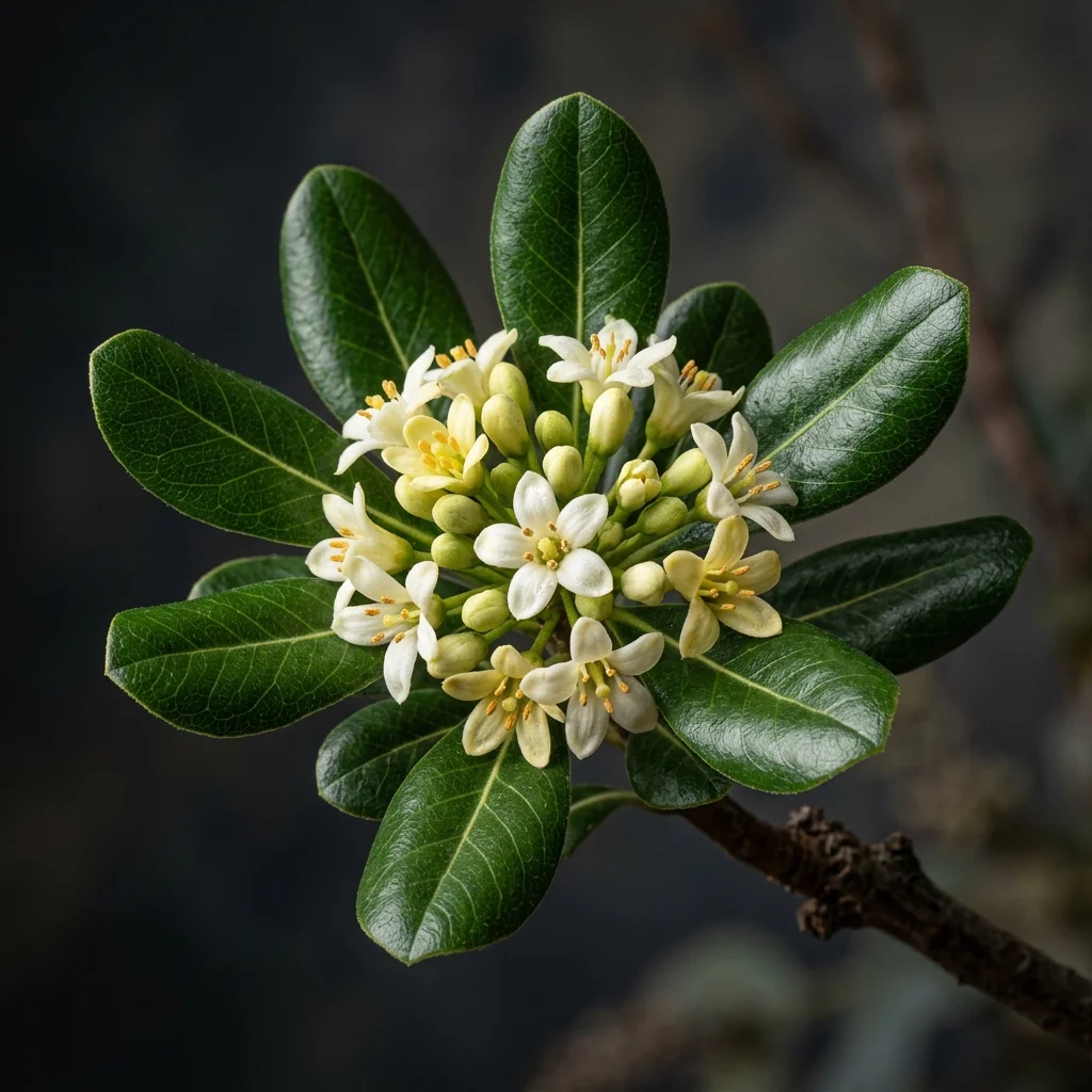 Identifica e cura Pittosporum (Pittosporum tobira) con Plant AI
