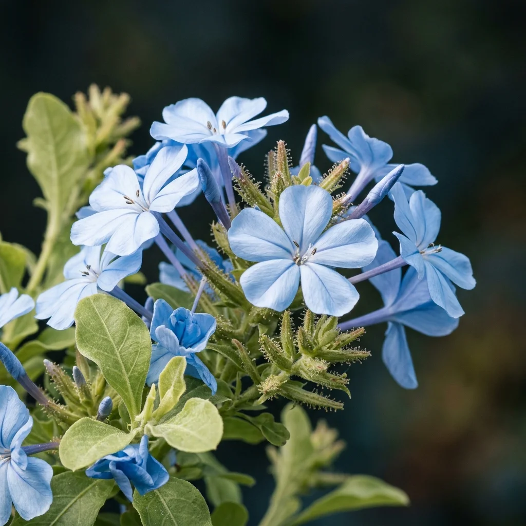 Photo botanique de Plumbago du Cap (Plumbago auriculata) - fiche Plant AI