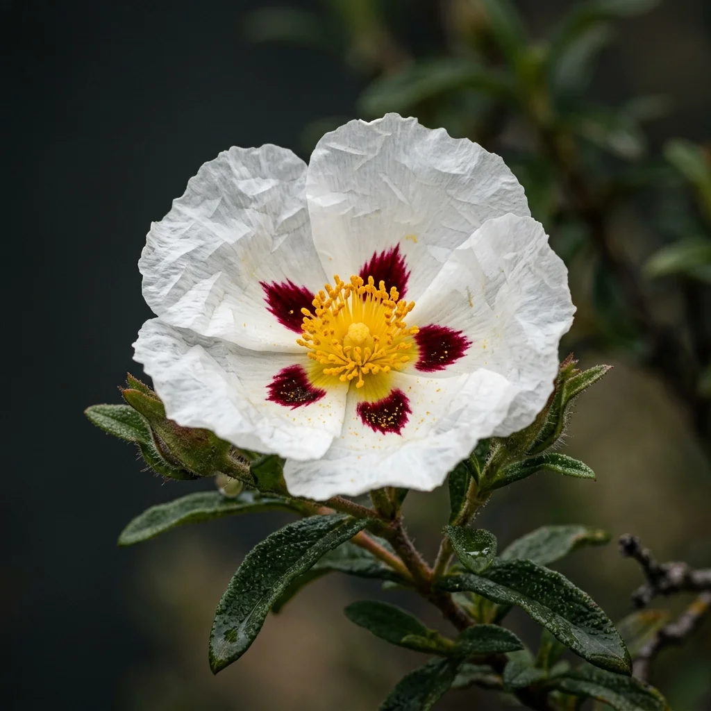 Identifica e cura Cisto (Cistus ladanifer) con Plant AI
