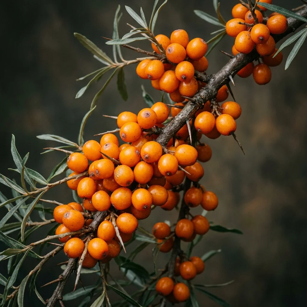 Identifica e cura Olivello spinoso (Hippophae rhamnoides) con Plant AI