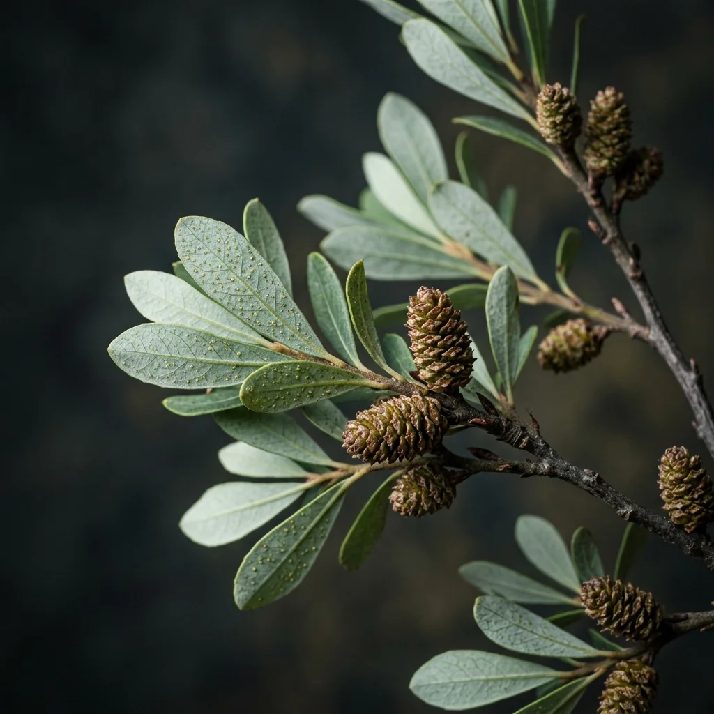 Identifica e cura Sweet Gale (Myrica gale) con Plant AI