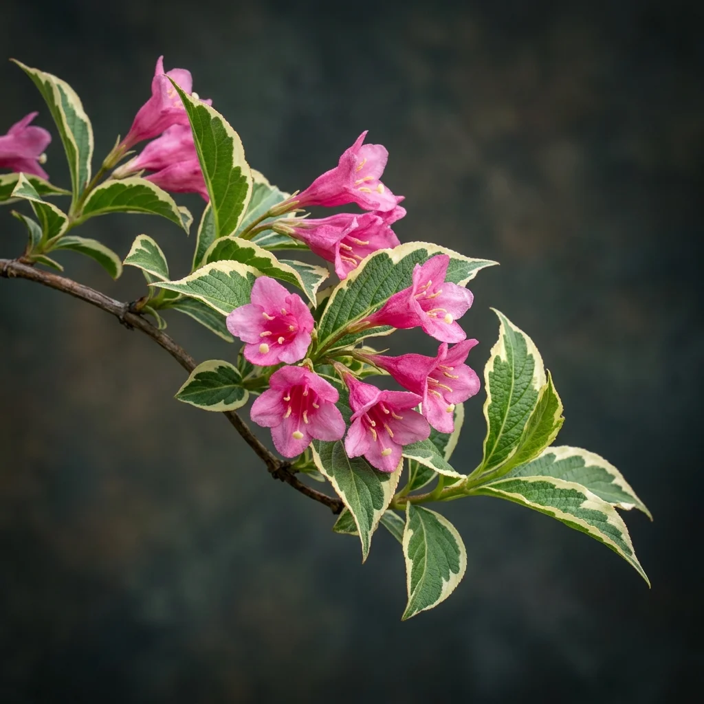 Identifica e cura Weigela Variegated (Weigela florida) con Plant AI