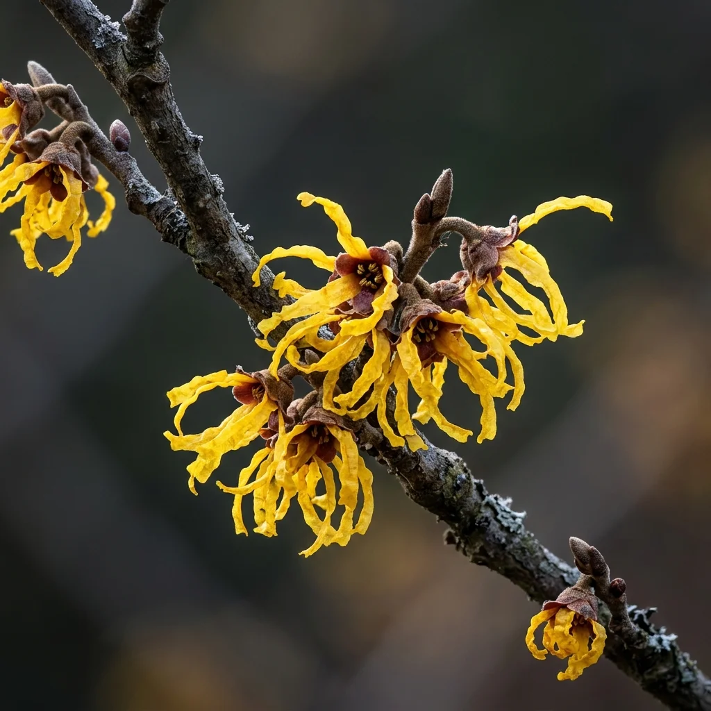 Identifica e cura Amamelide (Hamamelis virginiana) con Plant AI