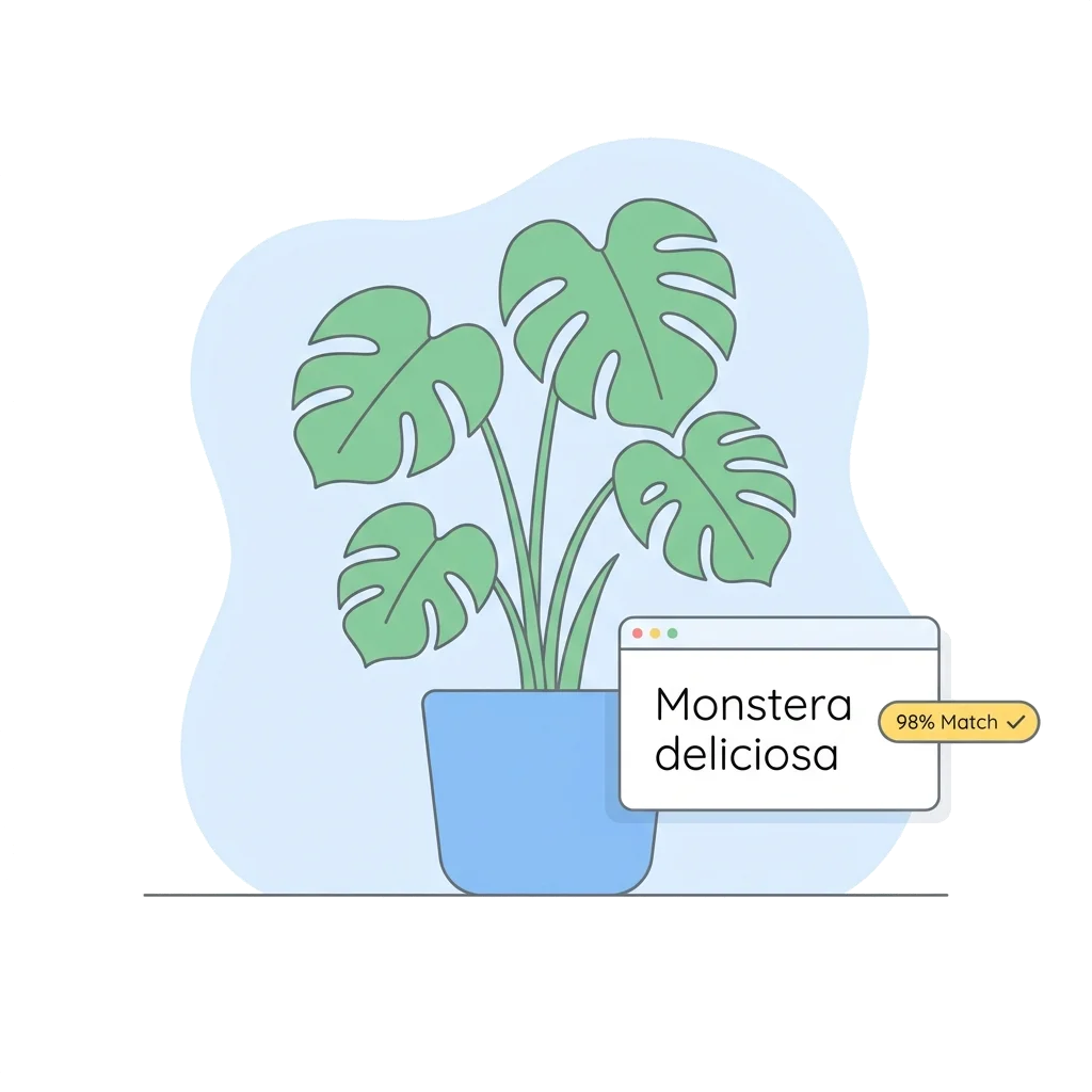 AI scanning plant analysis in progress