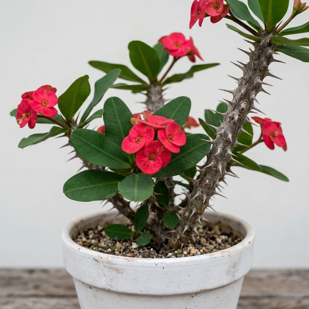 Identifica e cura Crown of Thorns (Euphorbia milii) con Plant AI