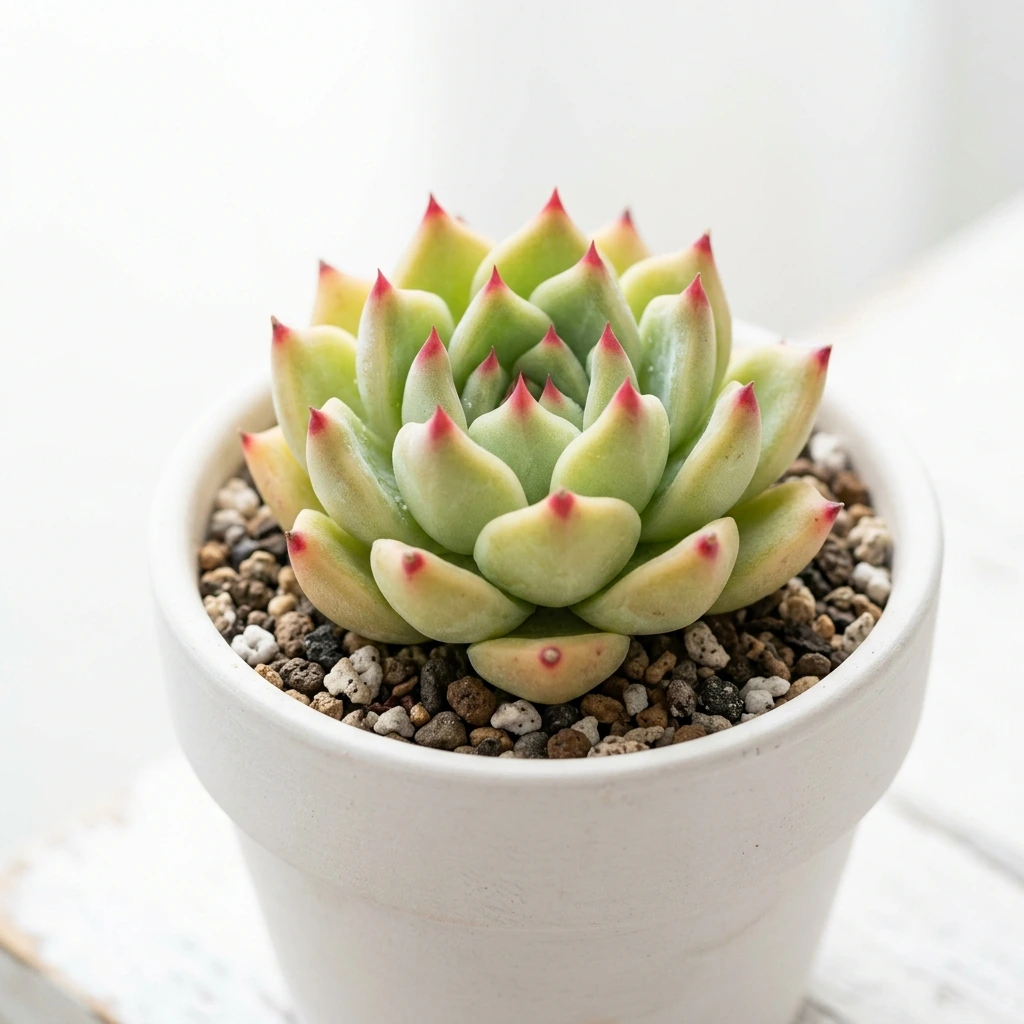 Identifica e cura Derenbergii Echeveria (Echeveria derenbergii) con Plant AI