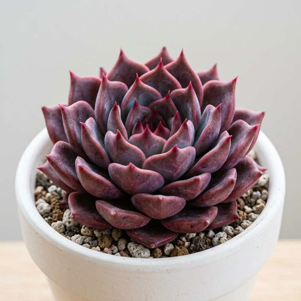 Identifica e cura Romeo Echeveria (Echeveria 'Romeo') con Plant AI