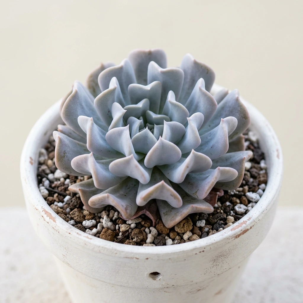 Identifica e cura Topsy Turvy Echeveria (Echeveria runyonii 'Topsy Turvy') con Plant AI