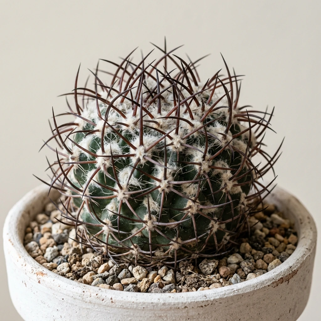 Identifica e cura Gero Cactus (Eriosyce senilis) con Plant AI