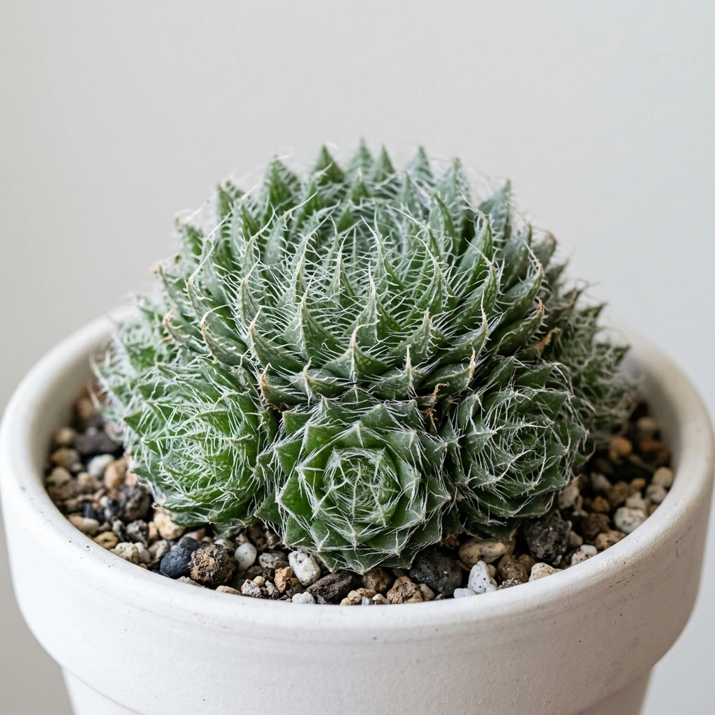 Identifica e cura Spiderweb Haworthia (Haworthia arachnoidea) con Plant AI