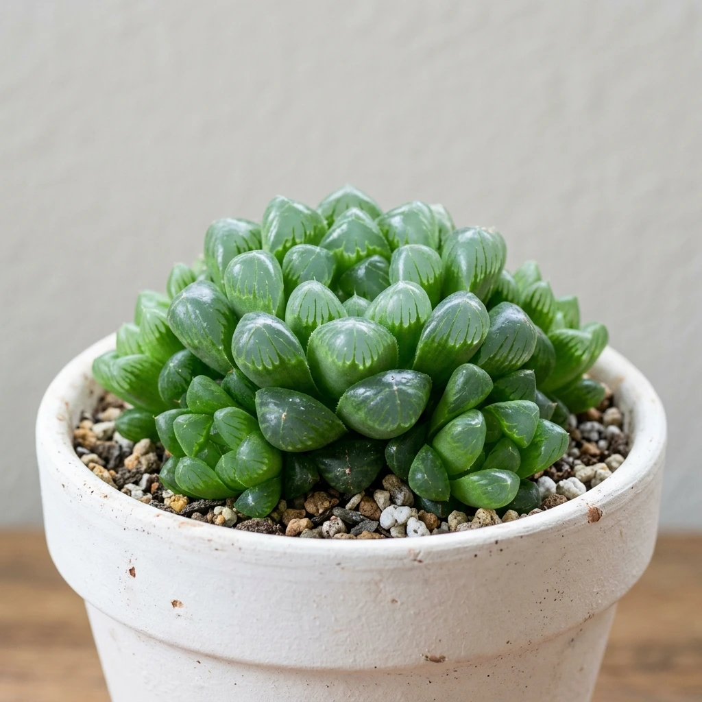 Identifica e cura 樱水晶 Haworthia (Haworthia cooperi var. obtusa) con Plant AI