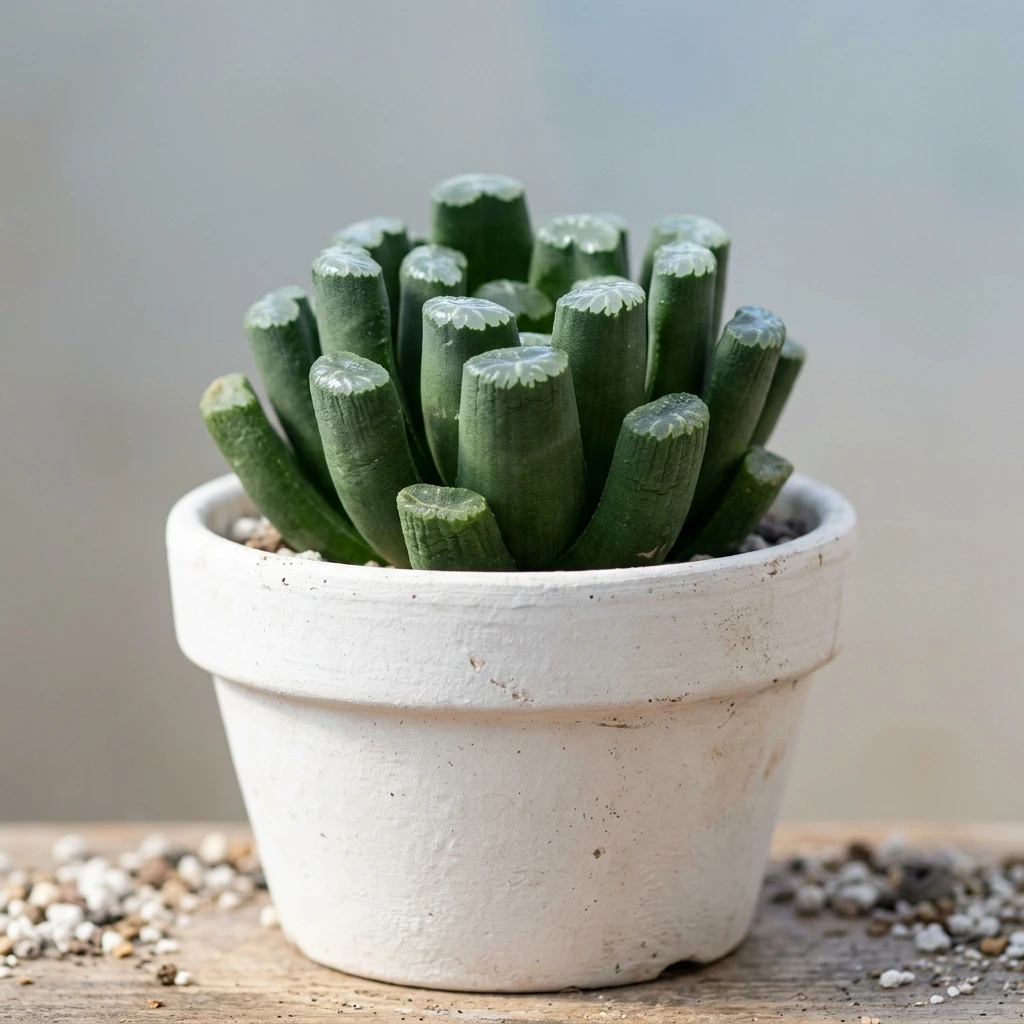 Identifica e cura Maughanii Haworthia (Haworthia maughanii) con Plant AI