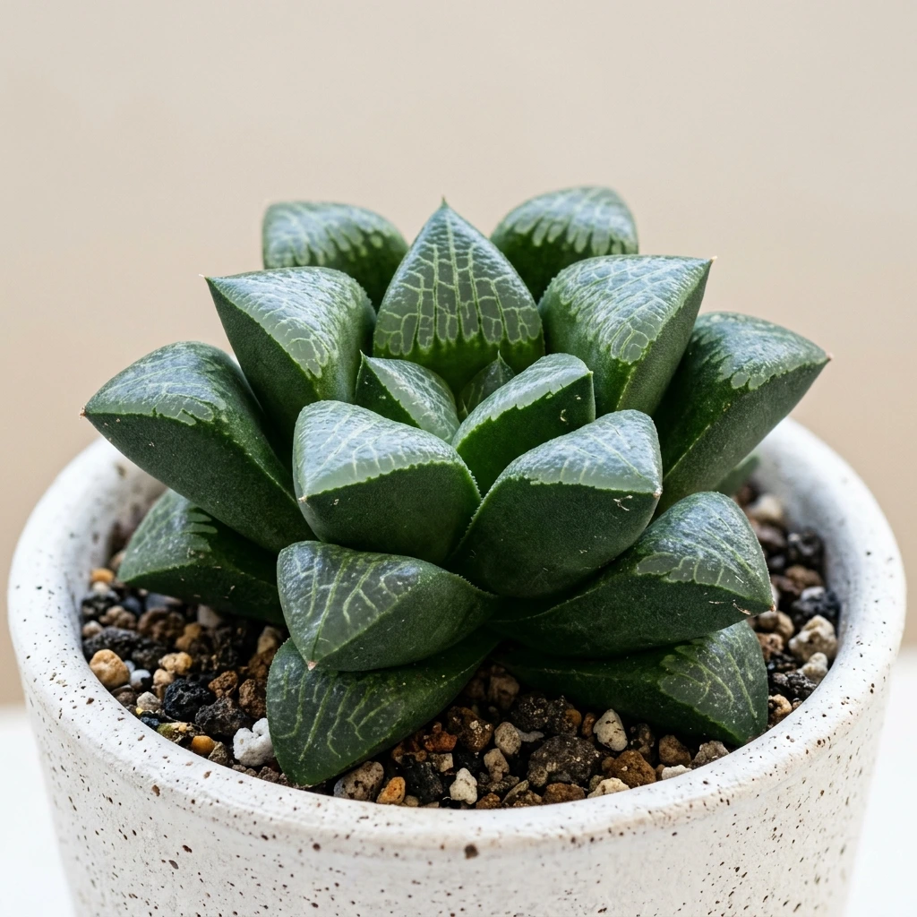 Identifica e cura Star Window Haworthia (Haworthia retusa) con Plant AI