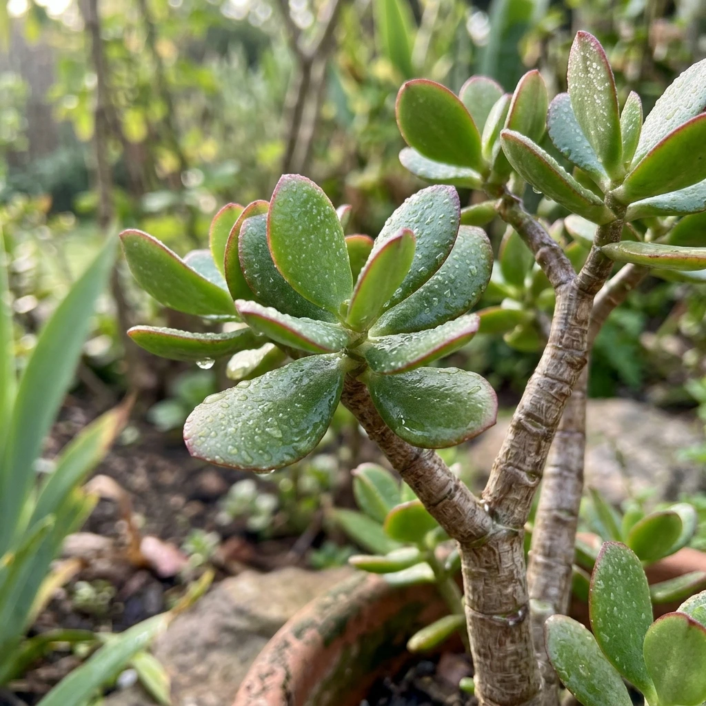 Identifica e cura Albero di giada (Crassula ovata) con Plant AI