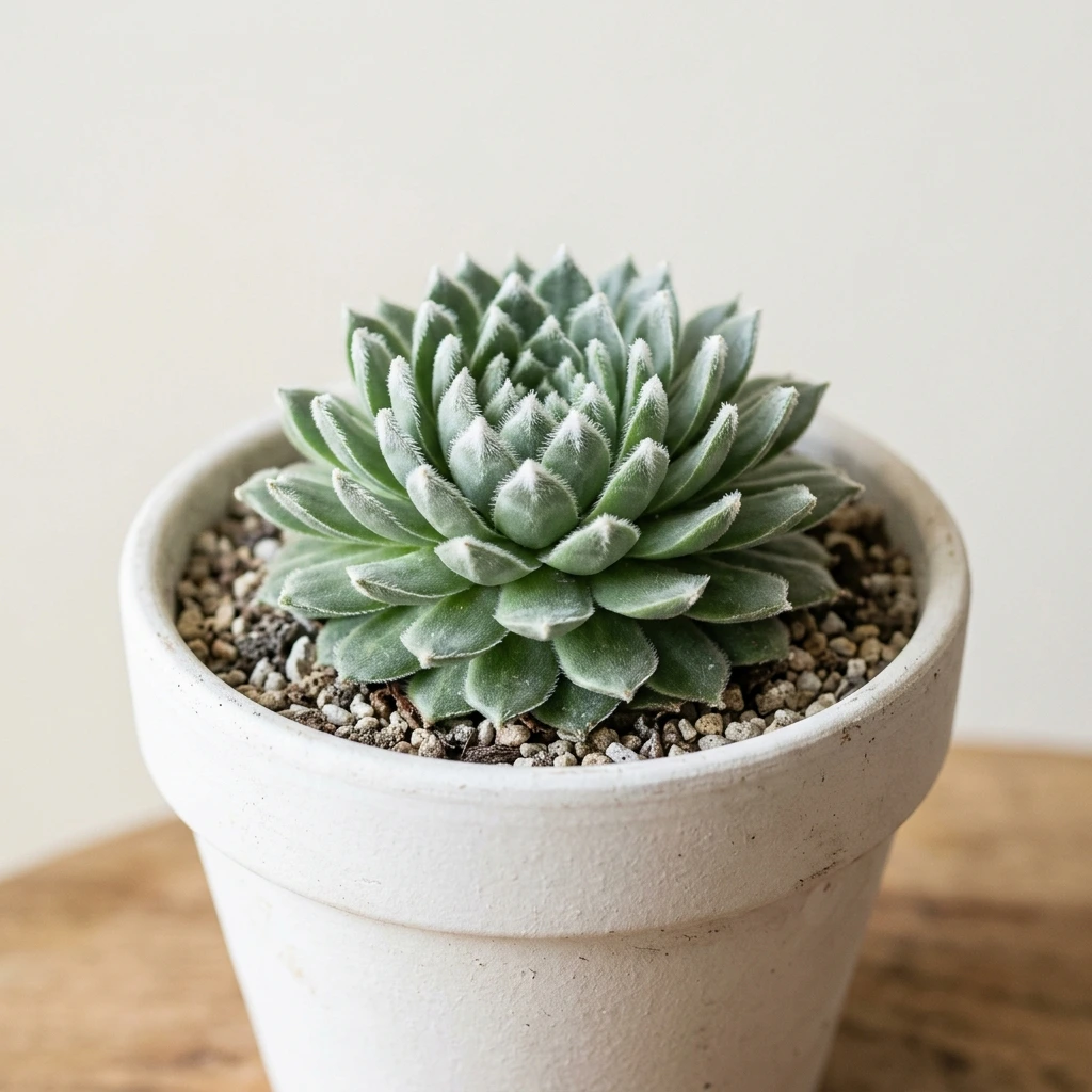Identifica e cura Mont-Blanc Sempervivum (Sempervivum 'mont-blanc') con Plant AI