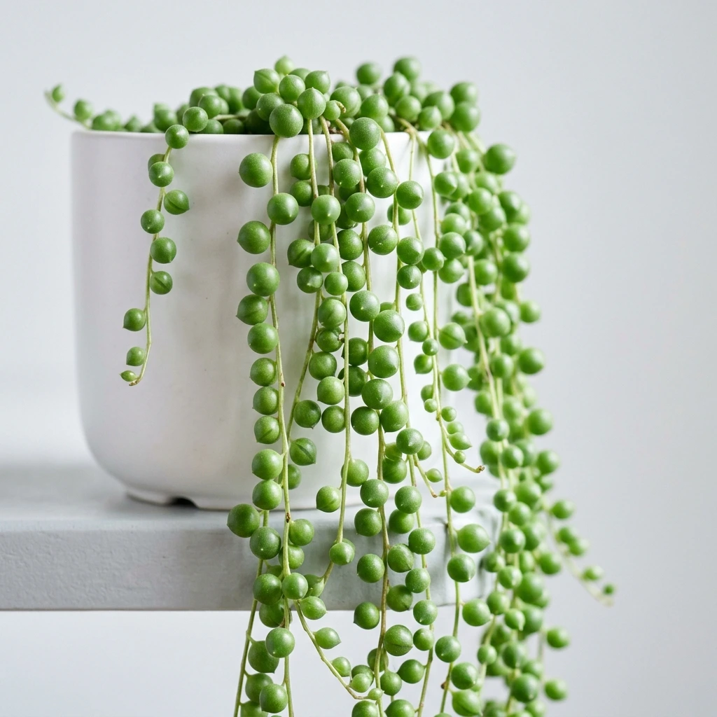 Identifica e cura Senecio a collana (Senecio rowleyanus) con Plant AI