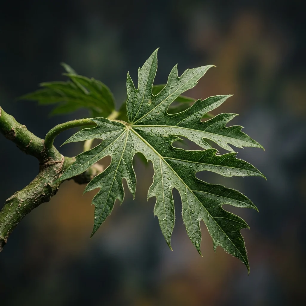 Identifier Arbre à pain (Artocarpus altilis) avec Plant AI