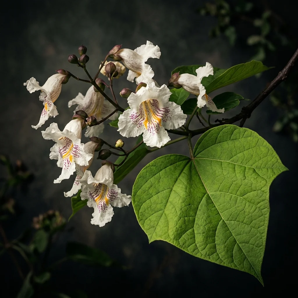 Identifier Catalpa du Nord (Catalpa speciosa) avec Plant AI