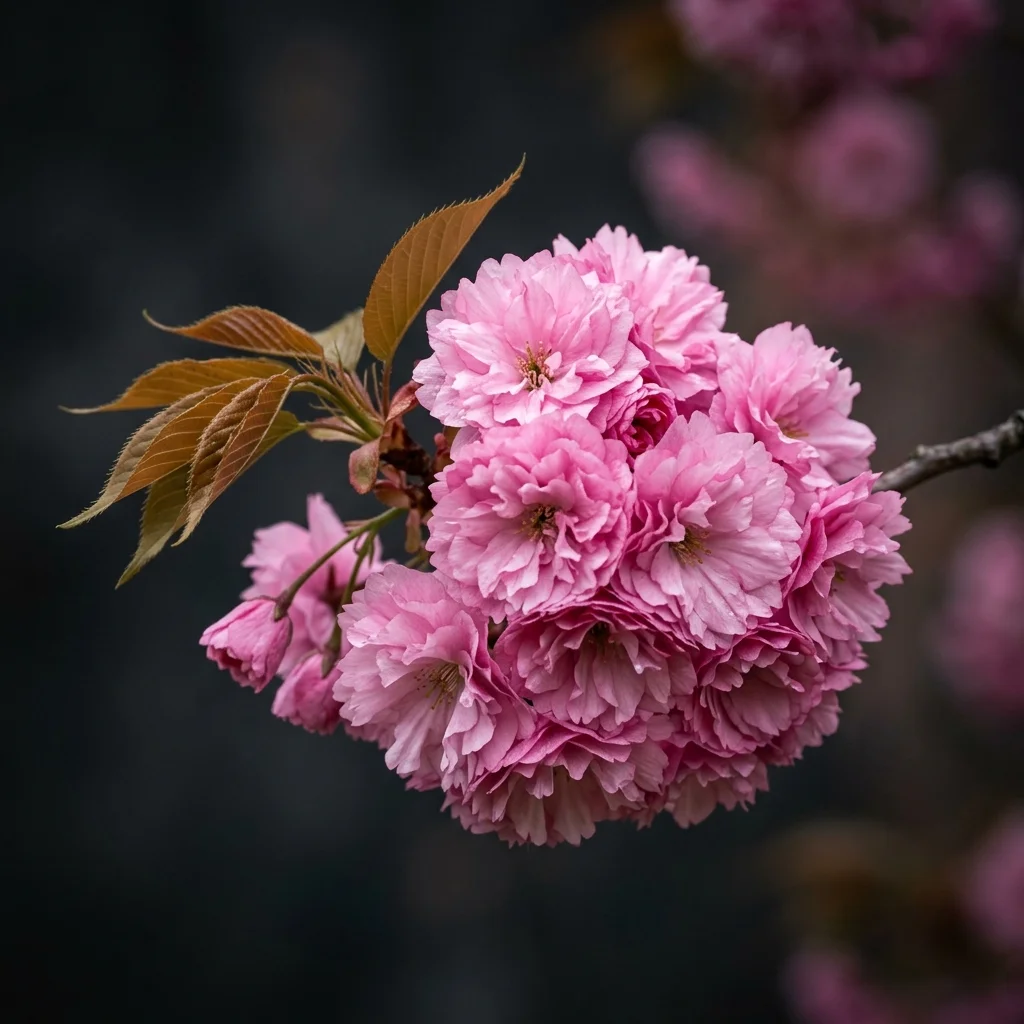 Identifier Cerisier Kanzan (Prunus 'Kanzan') avec Plant AI
