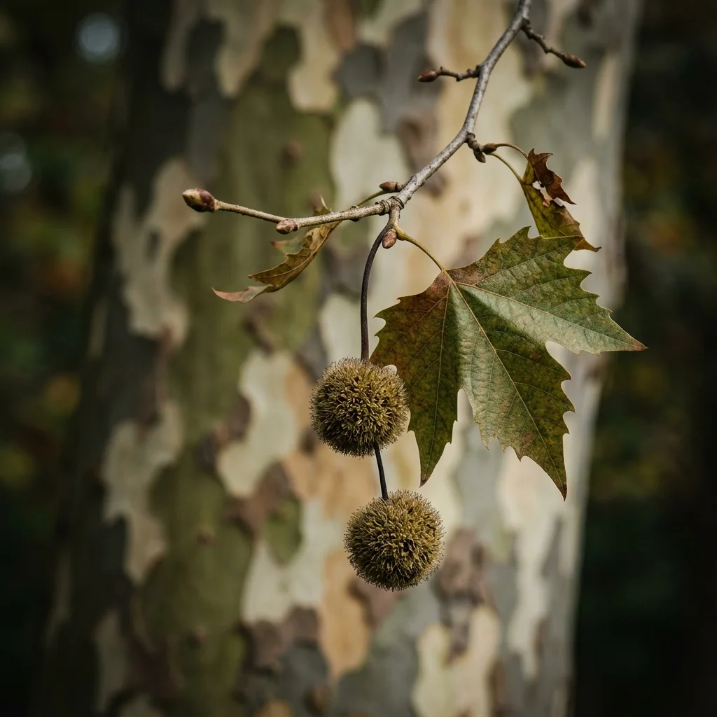 Identifier Platane commun (Platanus × acerifolia) avec Plant AI