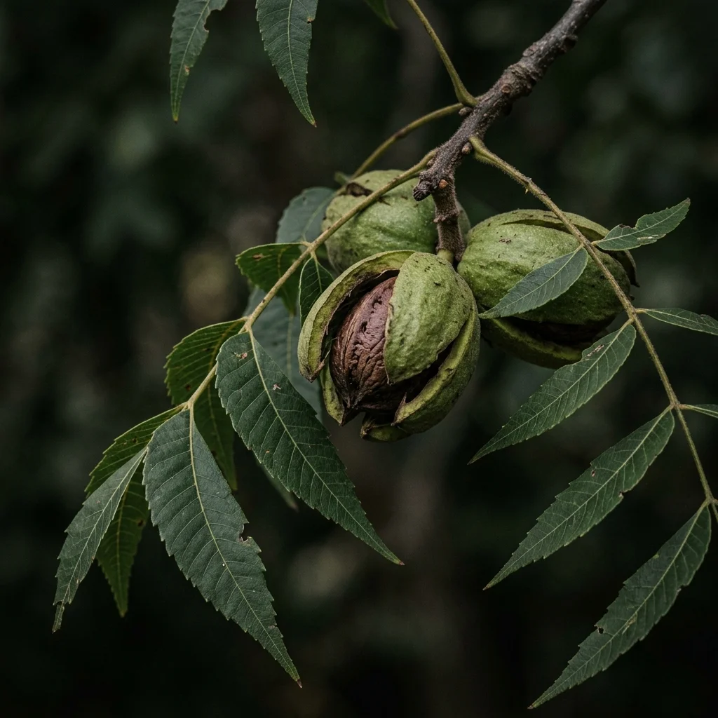 Identifier Pacanier (Carya illinoinensis) avec Plant AI