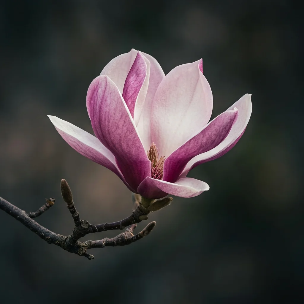 Identifier Magnolia de Soulange (Magnolia × soulangeana) avec Plant AI
