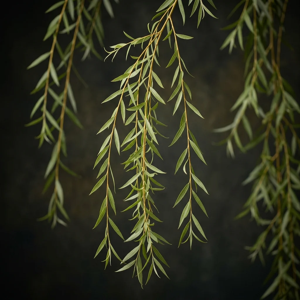 Identifier Saule pleureur (Salix babylonica) avec Plant AI