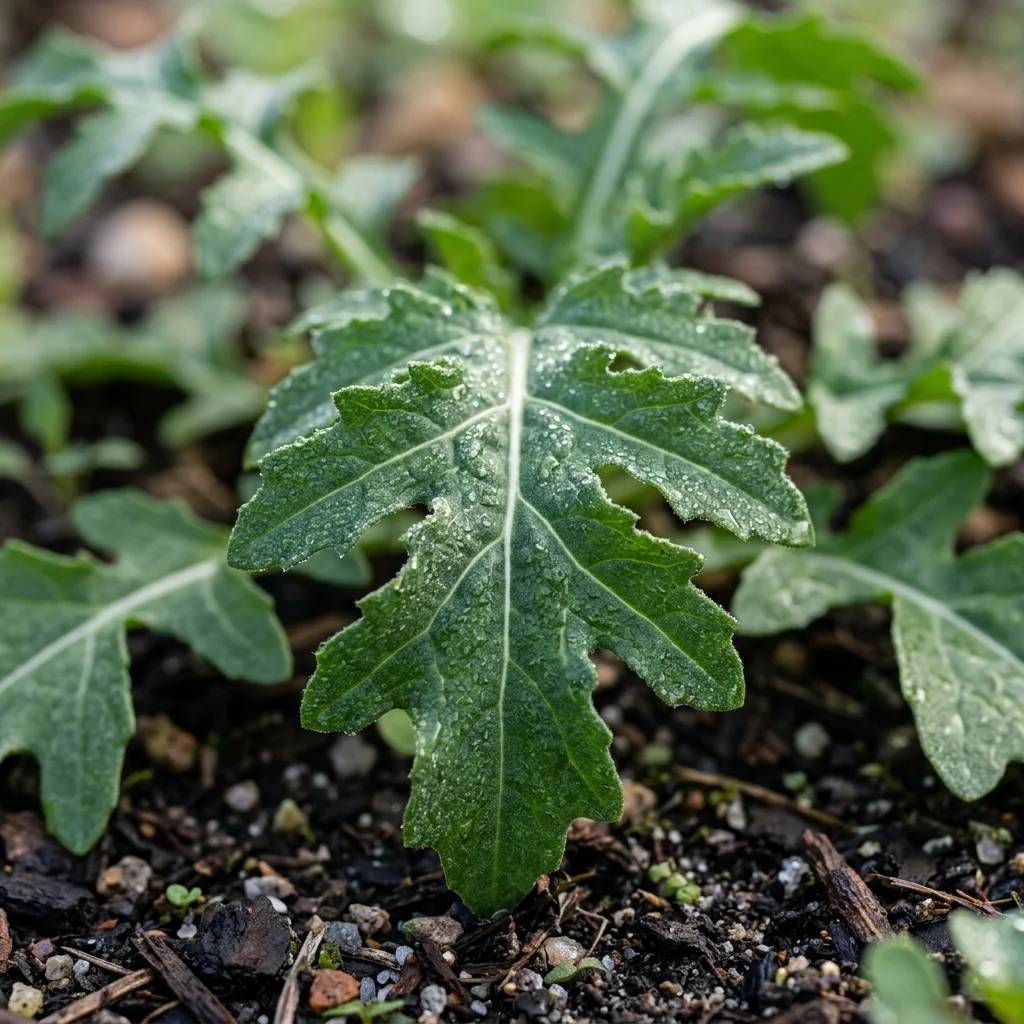 Identifica e coltiva Arugula (Eruca vesicaria subsp. sativa) con Plant AI