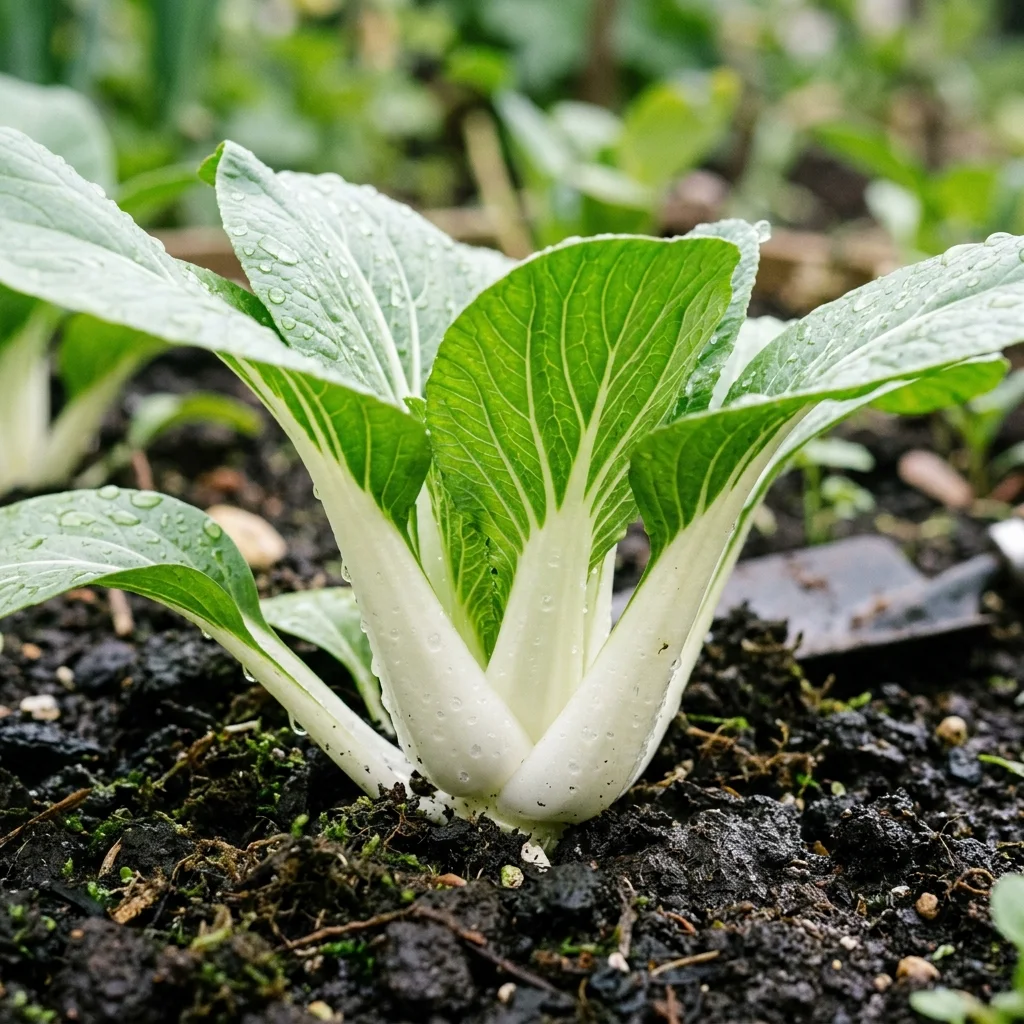 Identifica e coltiva Bok Choy (Brassica rapa subsp. chinensis) con Plant AI