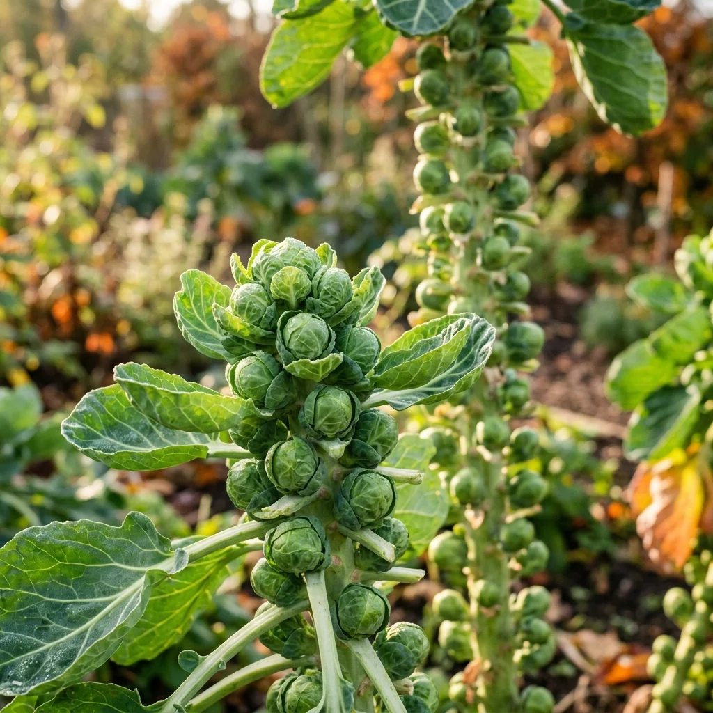 Identifica e coltiva Cavolini di Bruxelles (Brassica oleracea var. gemmifera) con Plant AI