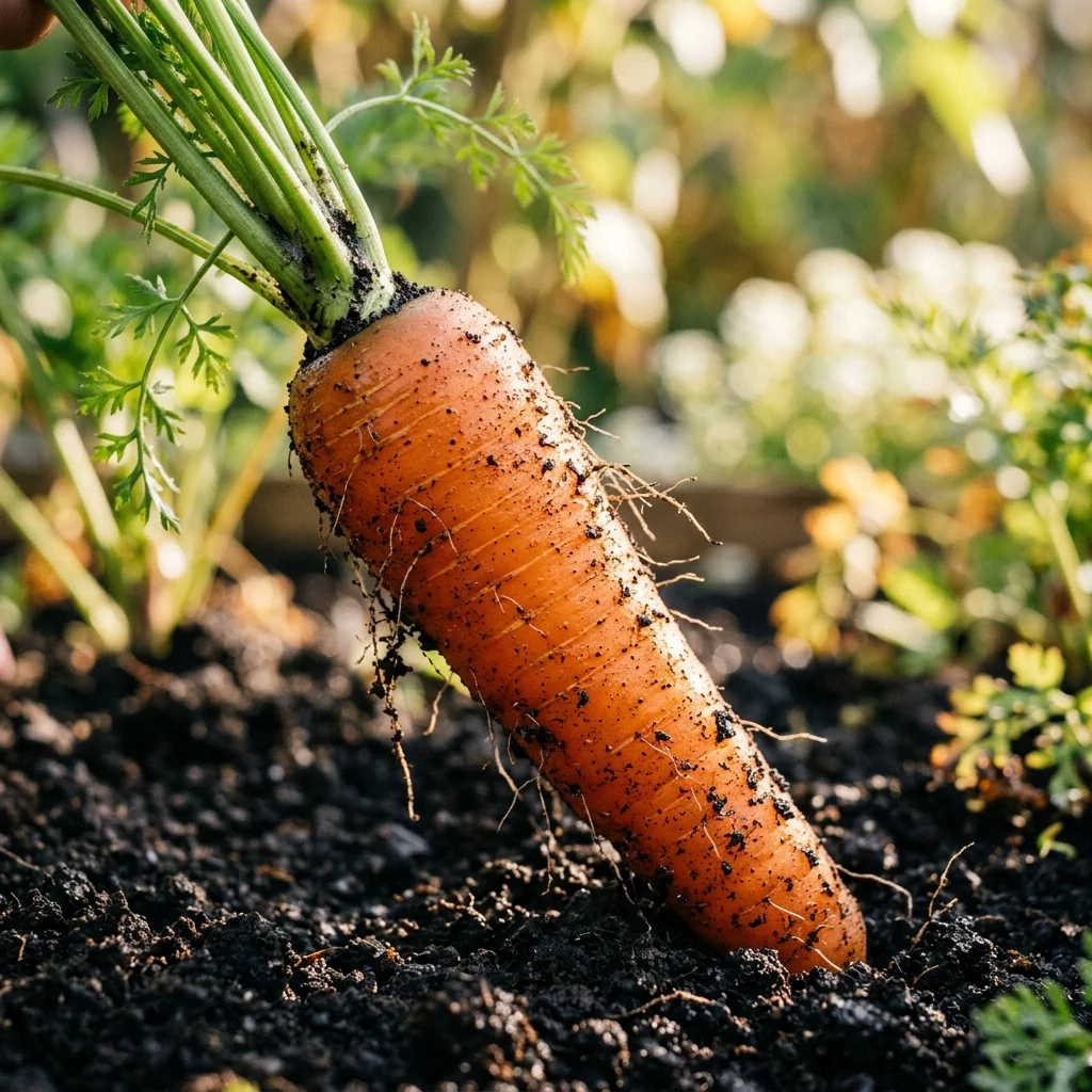 Identifica e coltiva Carota (Daucus carota subsp. sativus) con Plant AI