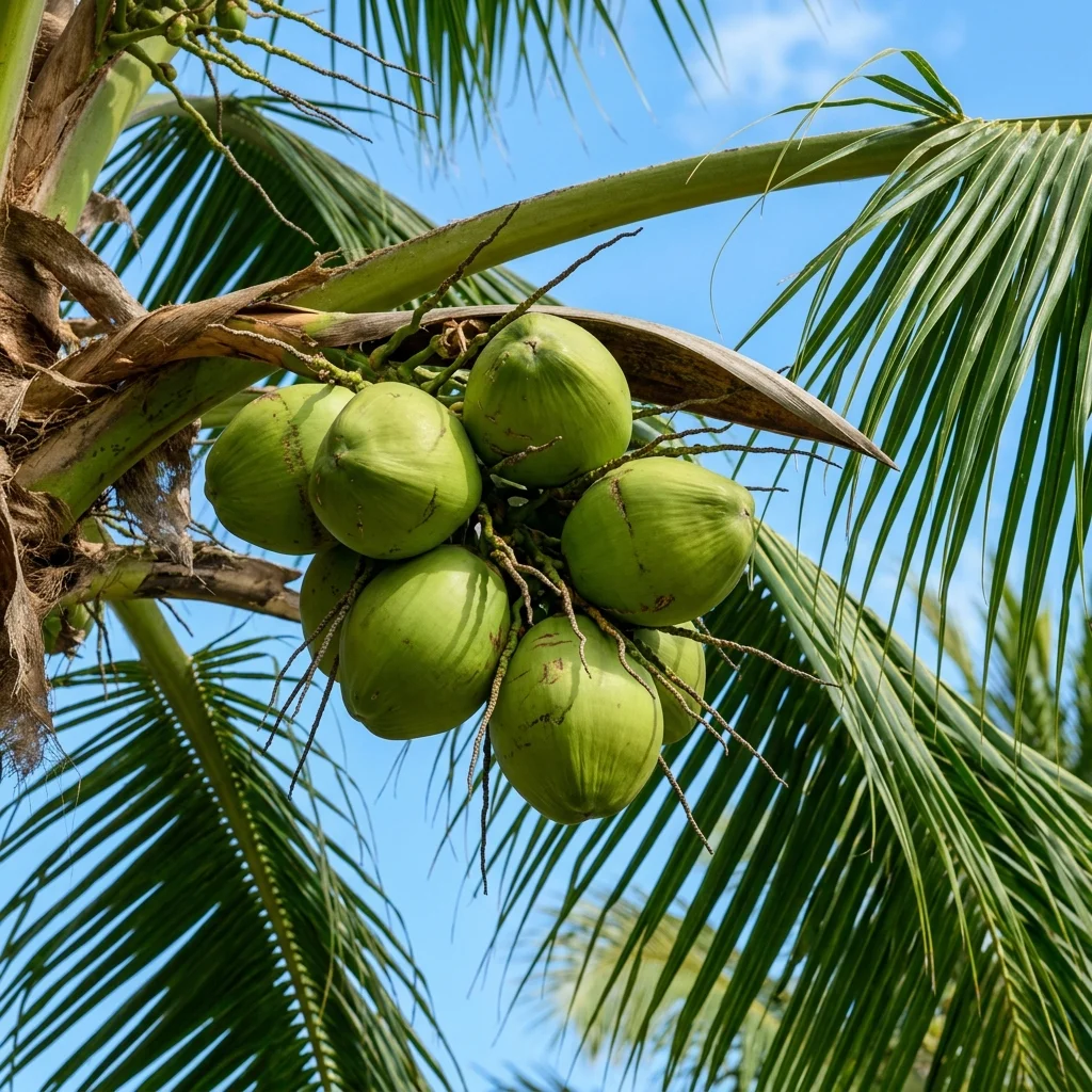 Identifica e coltiva Coconut (Cocos nucifera) con Plant AI