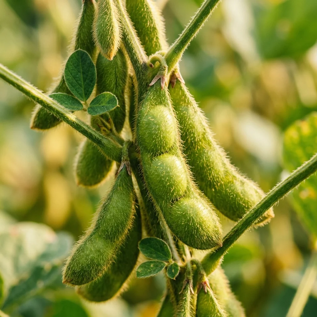 Identifica e coltiva Edamame (Glycine max) con Plant AI