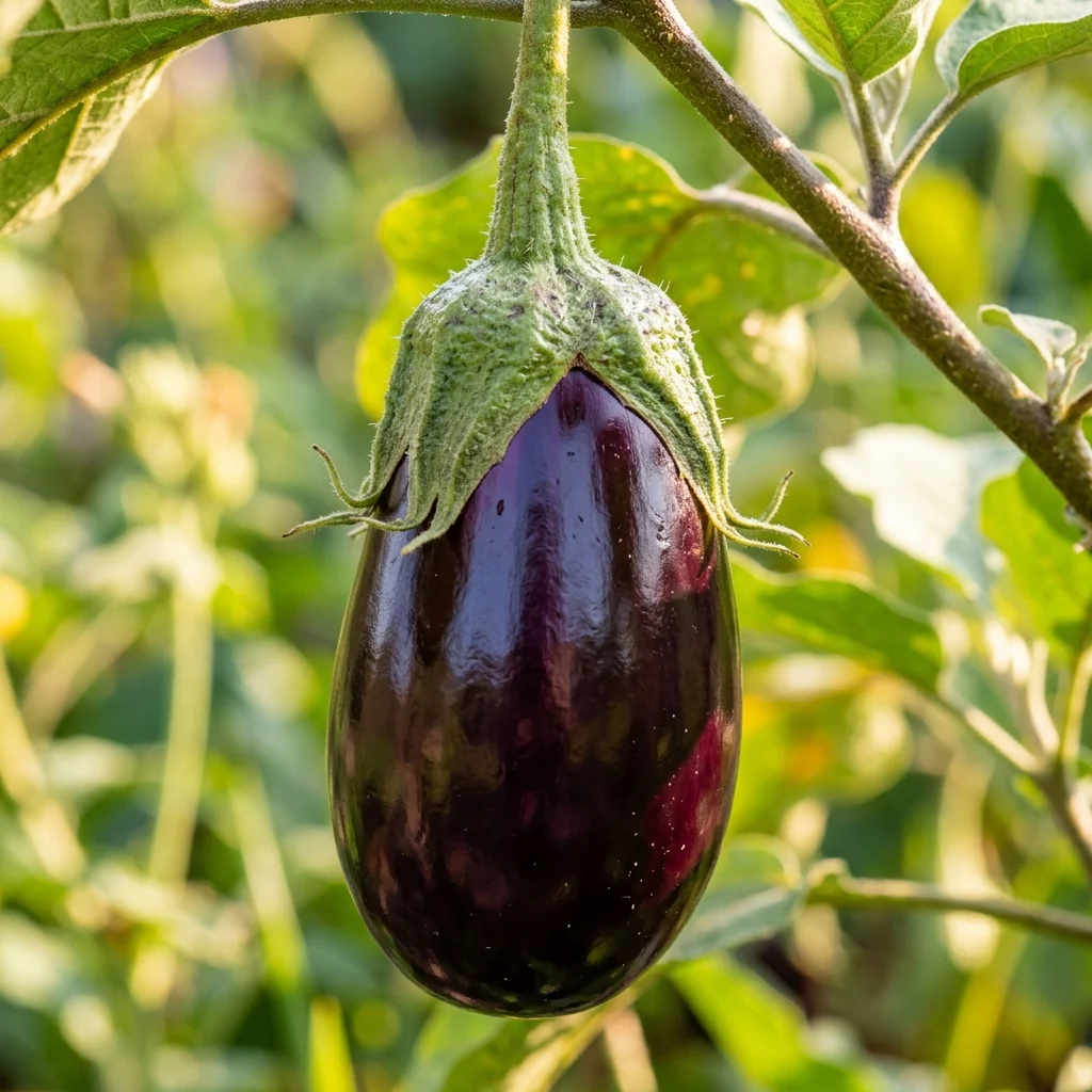 Identifica e coltiva Melanzana (Solanum melongena) con Plant AI