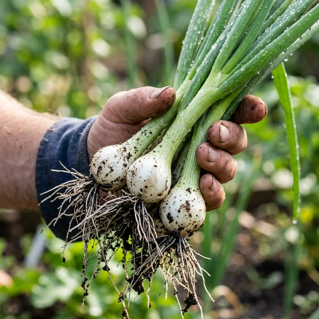 Identifica e coltiva Green Onion (Allium fistulosum) con Plant AI