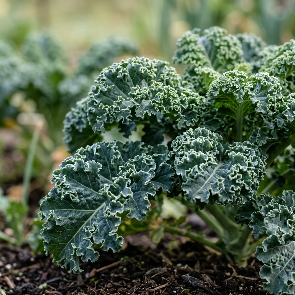 Identifica e coltiva Kale (Brassica oleracea var. sabellica) con Plant AI