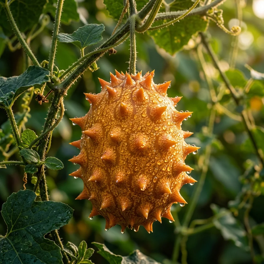 Identifica e coltiva Kiwano (Cucumis metuliferus) con Plant AI