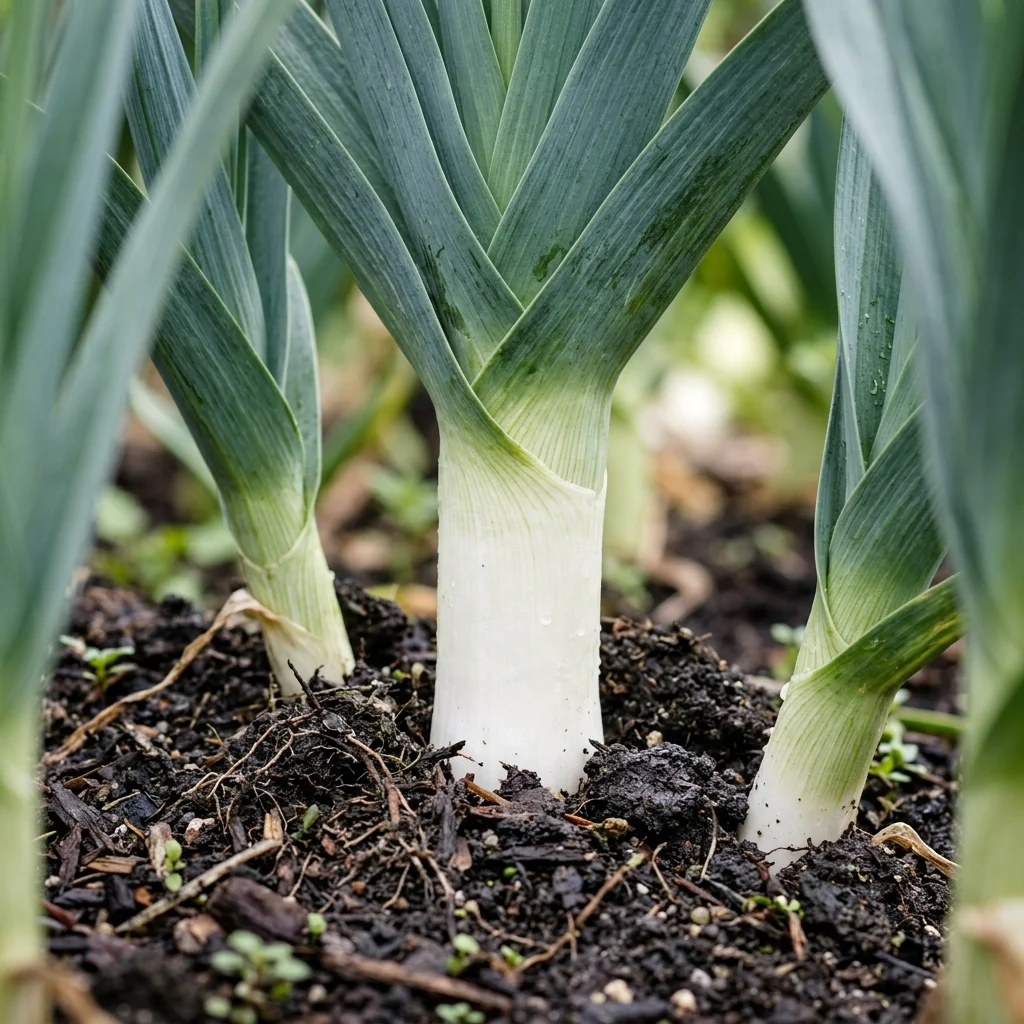 Identifica e coltiva Leek (Allium ampeloprasum var. porrum) con Plant AI