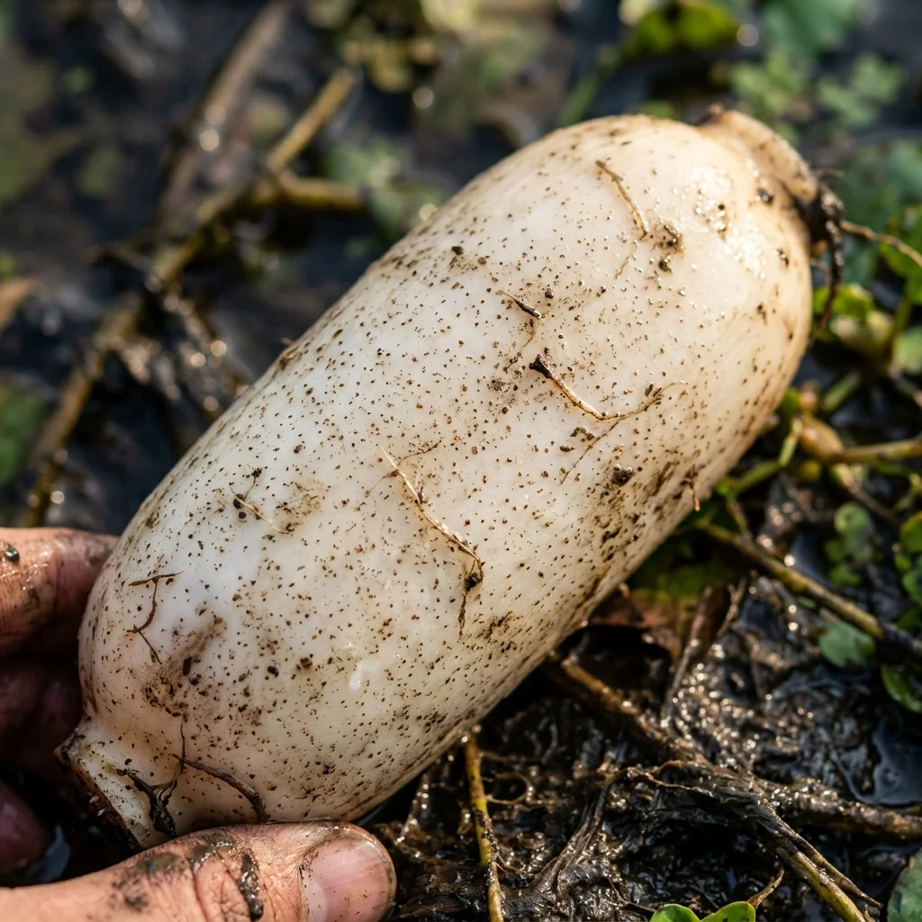 Identifica e coltiva Lotus Root (Nelumbo nucifera) con Plant AI