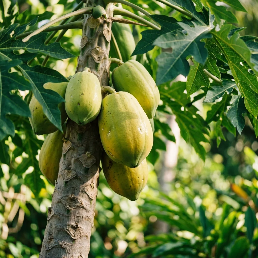 Identifica e coltiva Papaya (Carica papaya) con Plant AI