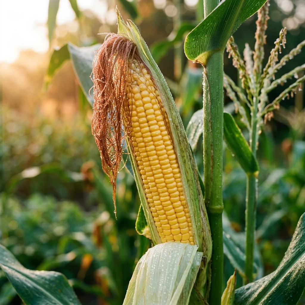Identifica e coltiva Sweet Corn (Zea mays var. saccharata) con Plant AI