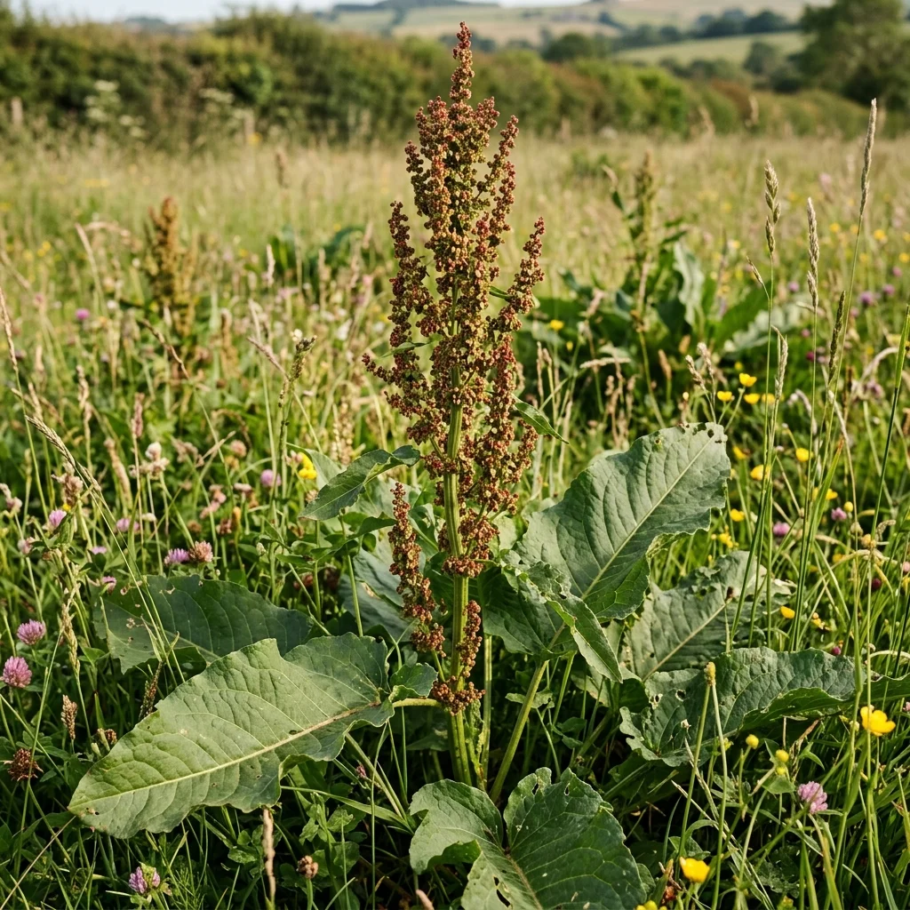 Identifica e controlla Broadleaf Dock (Rumex obtusifolius) con Plant AI