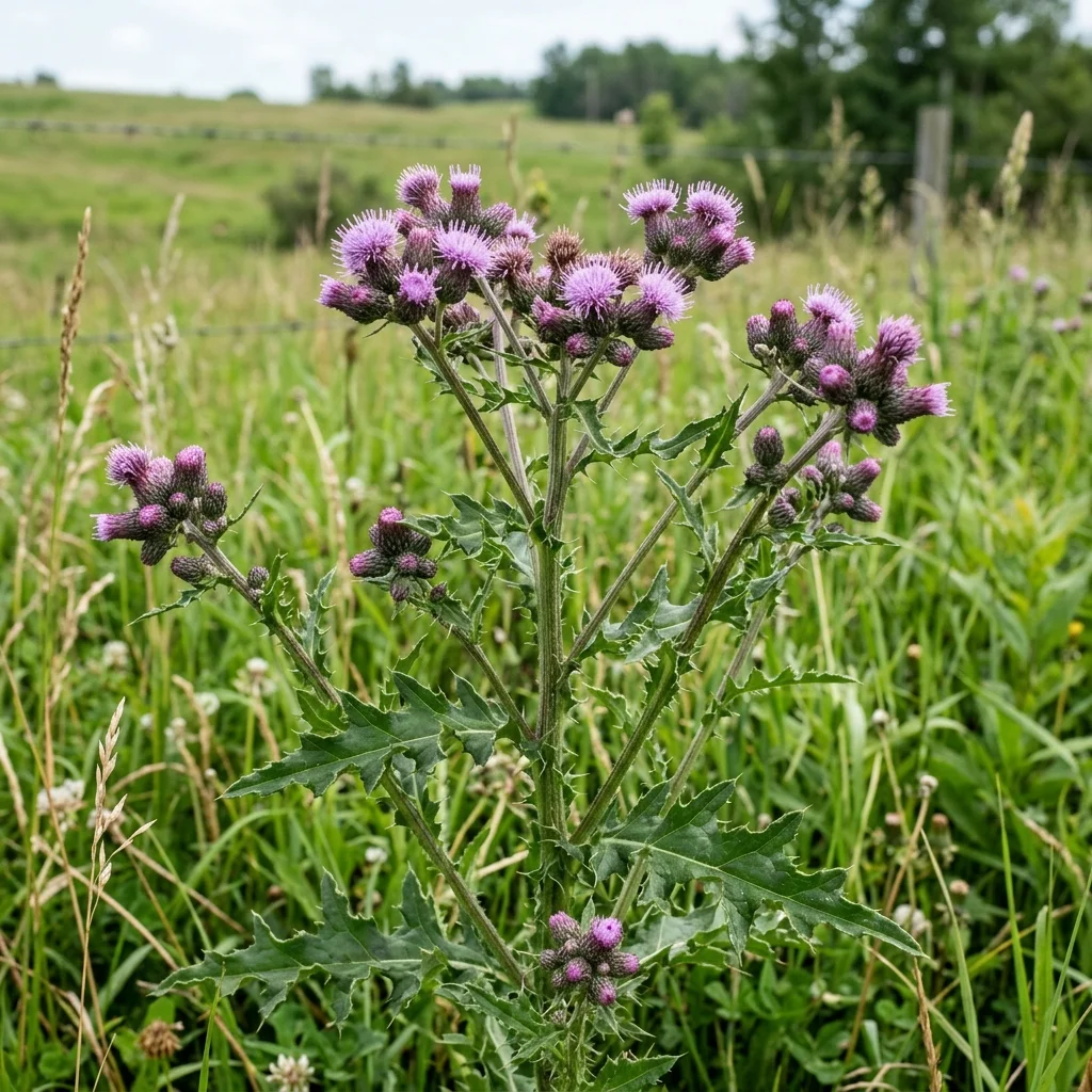 Identifica e controlla Canada Thistle (Cirsium arvense) con Plant AI
